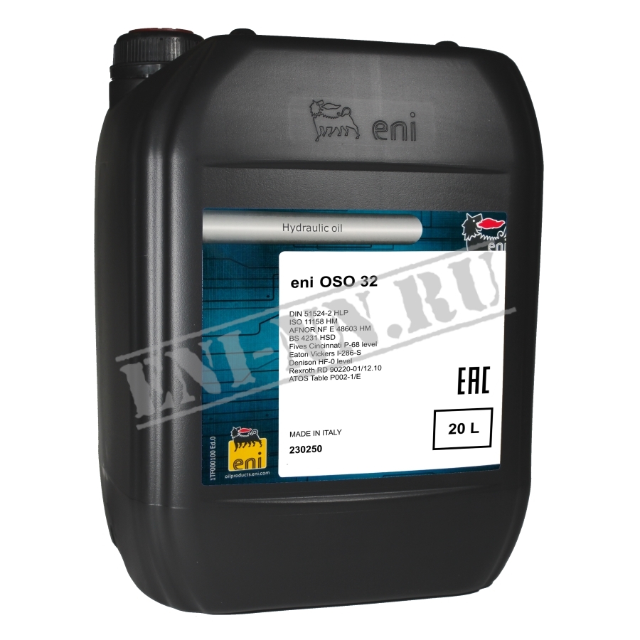eni OSO 32 20l Масло eni OSO 32 гидравлическое минеральное