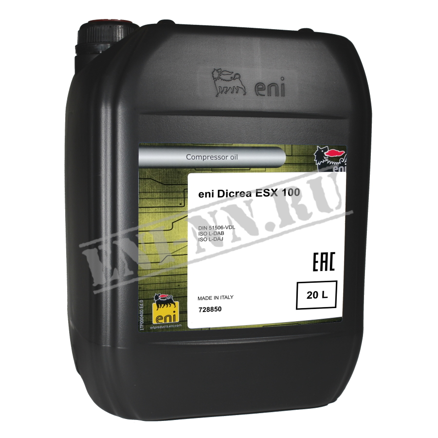 eni Dicrea ESX 100 20l Масло eni Dicrea ESX 100 20l компрессорное синтетическое