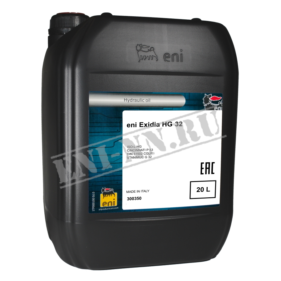 eni Exidia HG 32 20l Масло eni Exidia HG 32 для направляющих станочного оборудования.